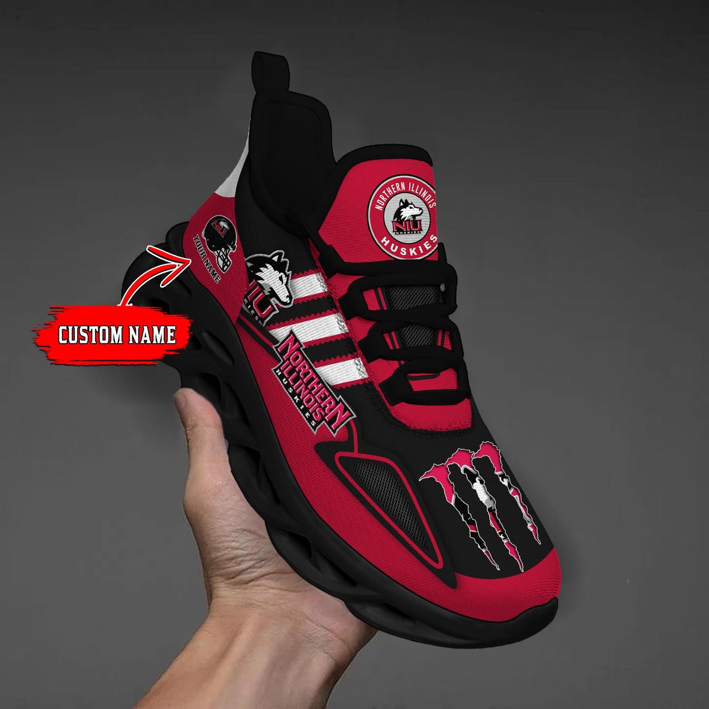 Ideafootwear Arkansas Razorbacks Max Soul Shoes Sneakers For Men And Women