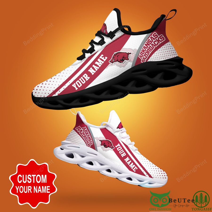 Ideafootwear Arkansas Razorbacks Max Soul Shoes Sneakers For Men And Women