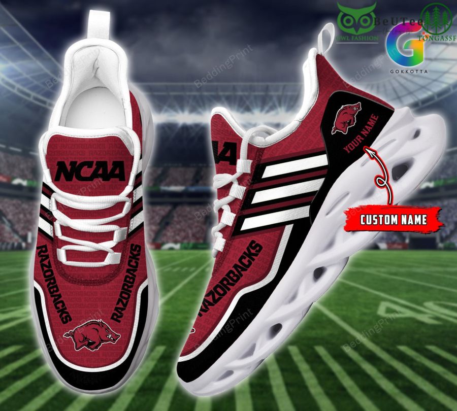 Ideafootwear Arkansas Razorbacks Max Soul Shoes Sneakers For Men And Women