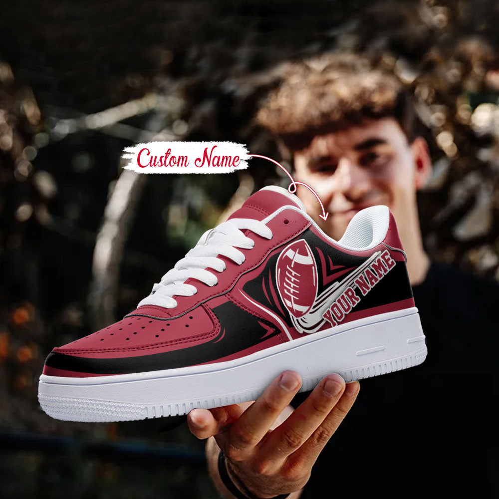 Ideafootwear Arkansas Razorbacks NCAA Air Low-Top Sneakers Shoes For Men And Women