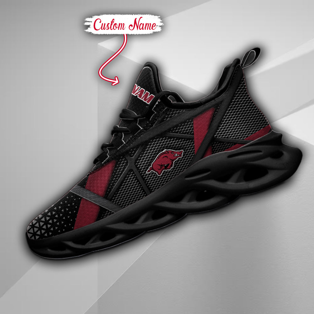 Ideafootwear Arkansas Razorbacks NCAA Max Soul Shoes Sneakers For Men And Women