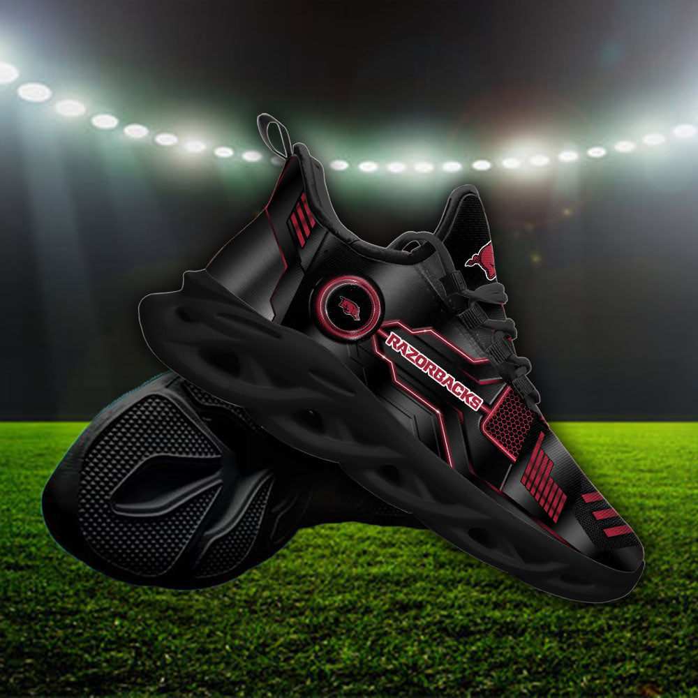 Ideafootwear Arkansas Razorbacks NCAA Max Soul Shoes Sneakers For Men And Women