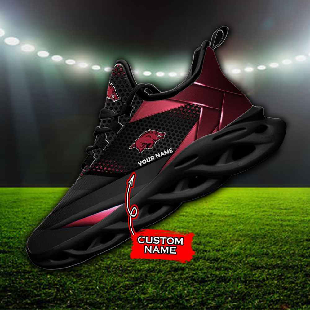 Ideafootwear Arkansas Razorbacks NCAA Max Soul Shoes Sneakers For Men And Women
