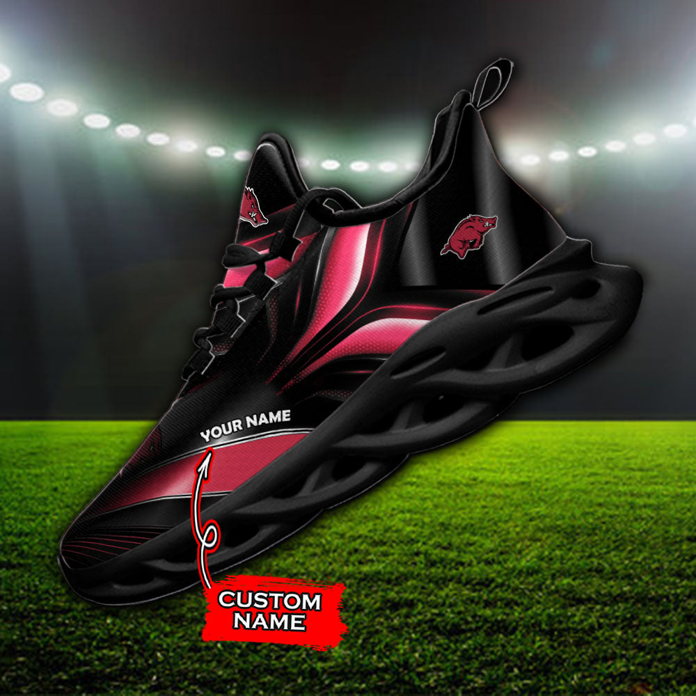 Ideafootwear Arkansas Razorbacks NCAA Max Soul Shoes Sneakers For Men And Women