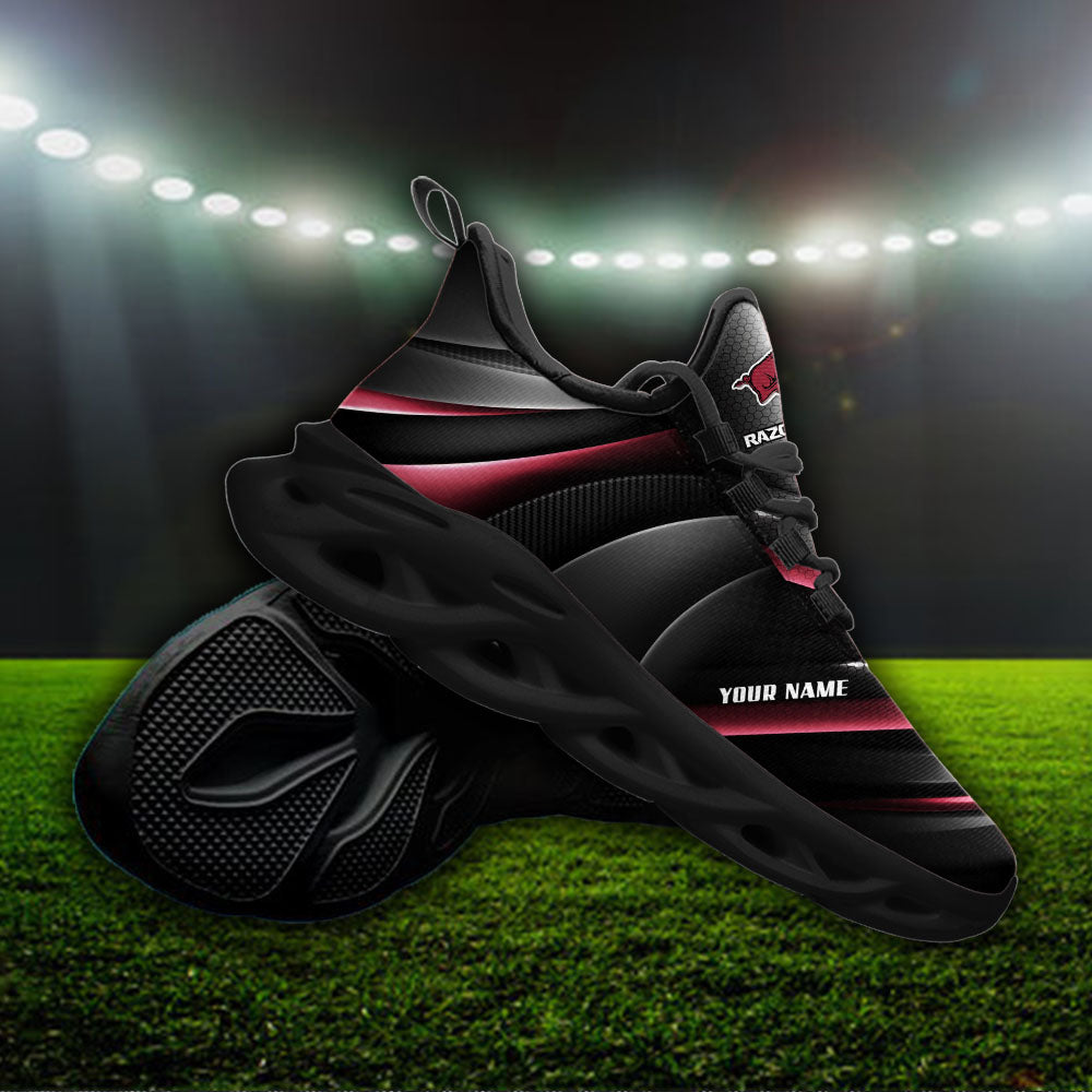 Ideafootwear Arkansas Razorbacks NCAA Max Soul Shoes Sneakers For Men And Women