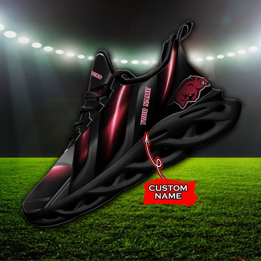 Ideafootwear Arkansas Razorbacks NCAA Max Soul Shoes Sneakers For Men And Women
