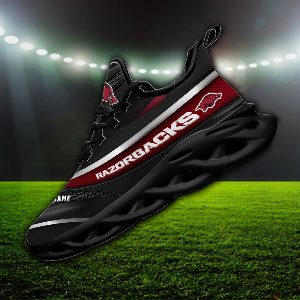 Ideafootwear Arkansas Razorbacks NCAA Max Soul Shoes Sneakers For Men And Women