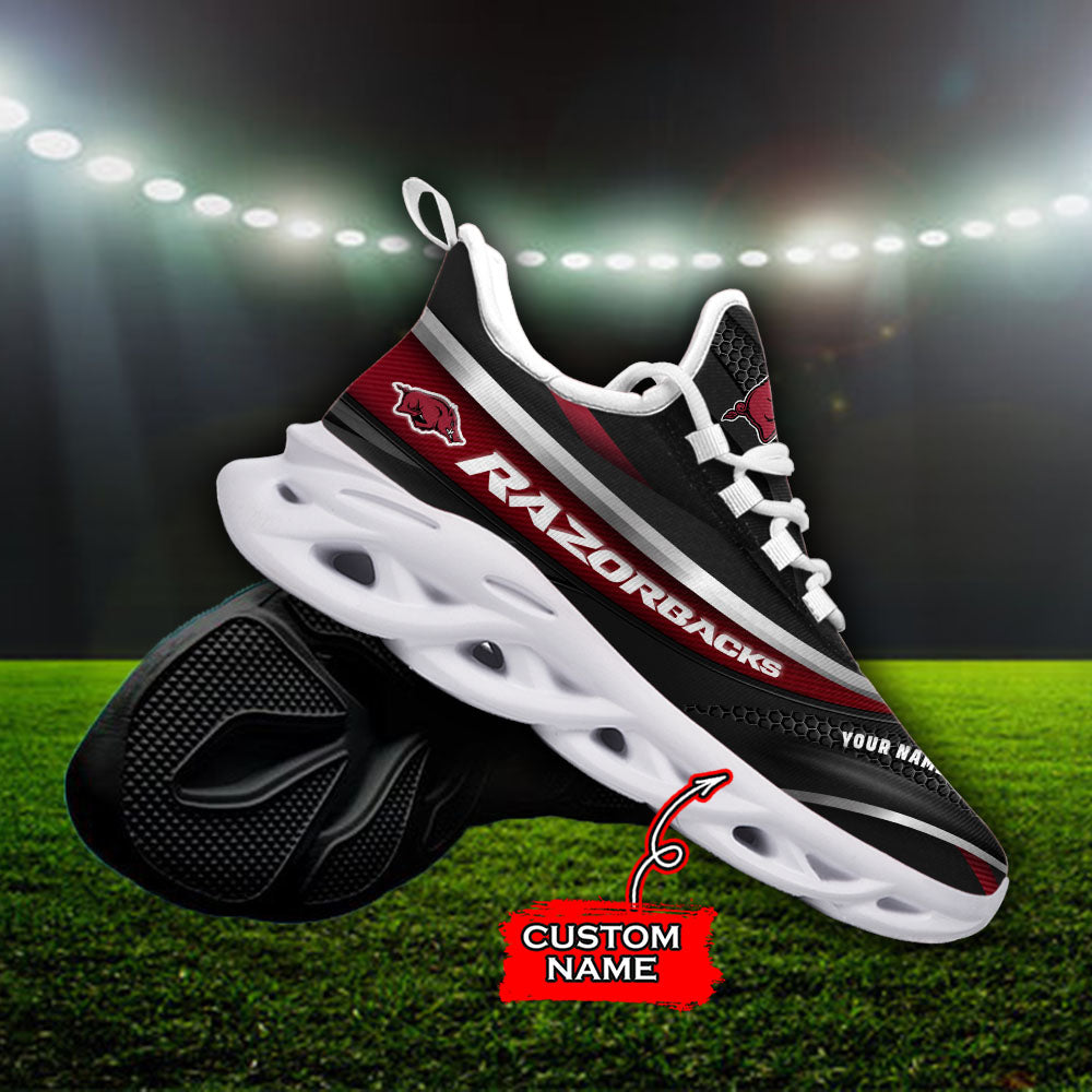 Ideafootwear Arkansas Razorbacks NCAA Max Soul Shoes Sneakers For Men And Women