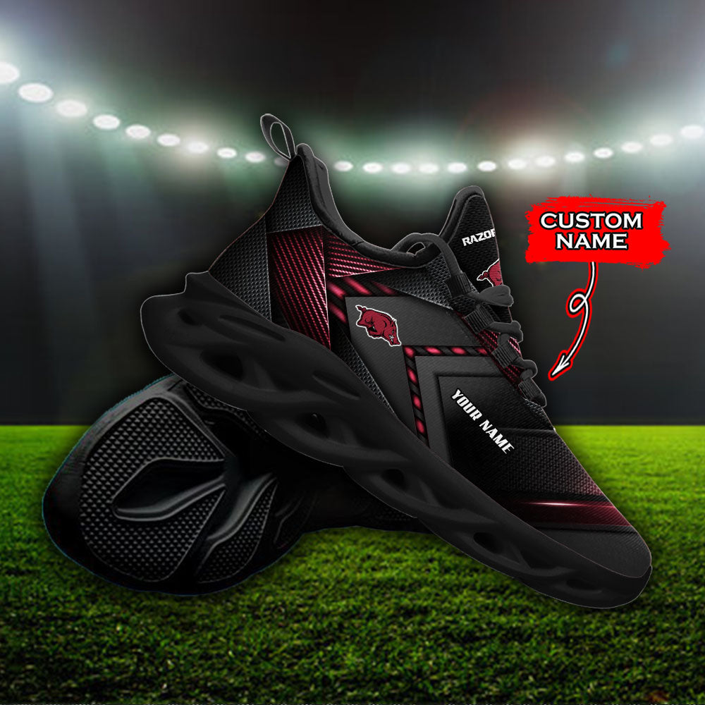 Ideafootwear Arkansas Razorbacks NCAA Max Soul Shoes Sneakers For Men And Women