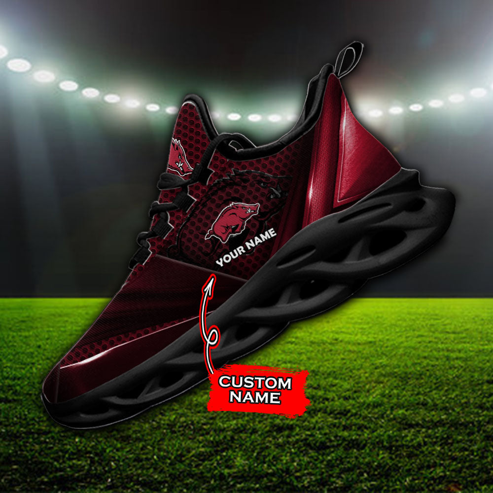 Ideafootwear Arkansas Razorbacks NCAA Max Soul Shoes Sneakers For Men And Women