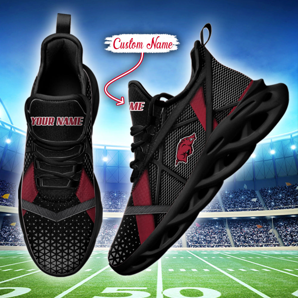 Ideafootwear Arkansas Razorbacks NCAA Max Soul Shoes Sneakers For Men And Women