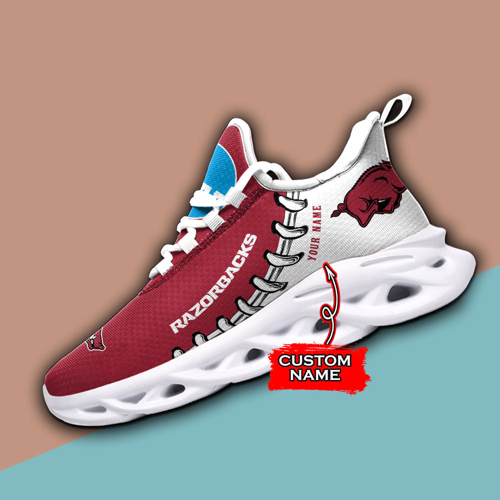 Ideafootwear Arkansas Razorbacks NCAA Max Soul Shoes Sneakers For Men And Women