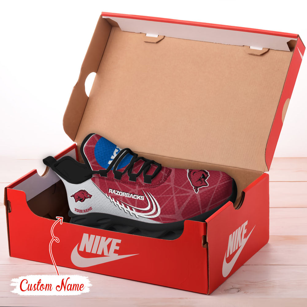 Ideafootwear Arkansas Razorbacks NCAA Max Soul Shoes Sneakers For Men And Women
