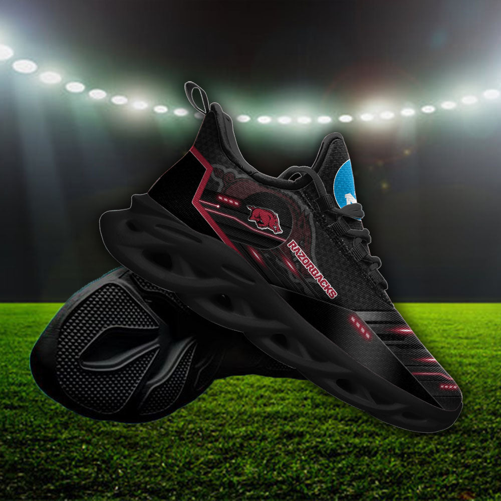 Ideafootwear Arkansas Razorbacks NCAA Max Soul Shoes Sneakers For Men And Women