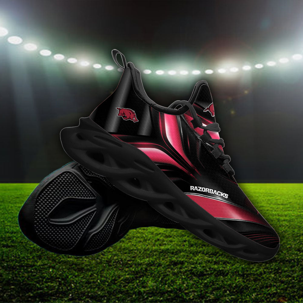 Ideafootwear Arkansas Razorbacks NCAA Max Soul Shoes Sneakers For Men And Women