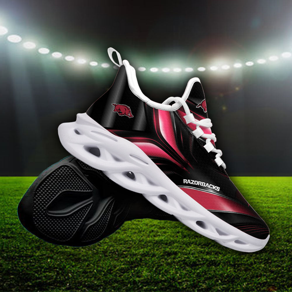 Ideafootwear Arkansas Razorbacks NCAA Max Soul Shoes Sneakers For Men And Women