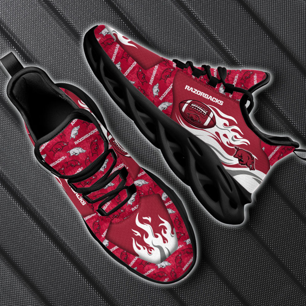 Ideafootwear Arkansas Razorbacks NCAA Max Soul Shoes Sneakers For Men And Women