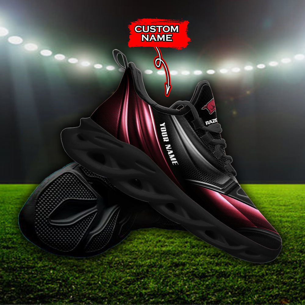 Ideafootwear Arkansas Razorbacks NCAA Max Soul Shoes Sneakers For Men And Women