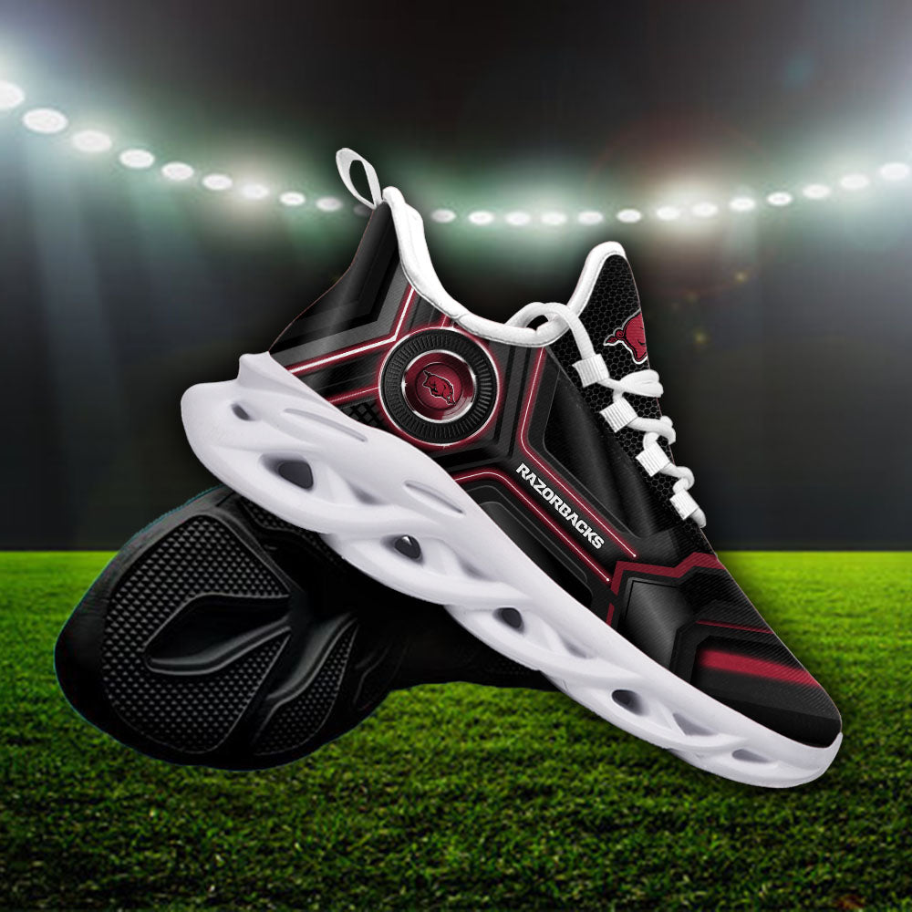 Ideafootwear Arkansas Razorbacks NCAA Max Soul Shoes Sneakers For Men And Women