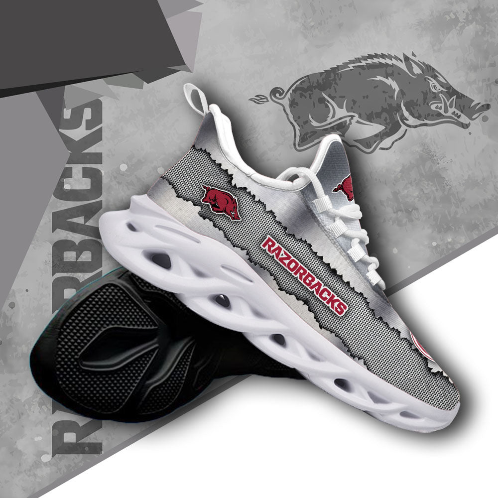 Ideafootwear Arkansas Razorbacks NCAA Max Soul Shoes Sneakers For Men And Women