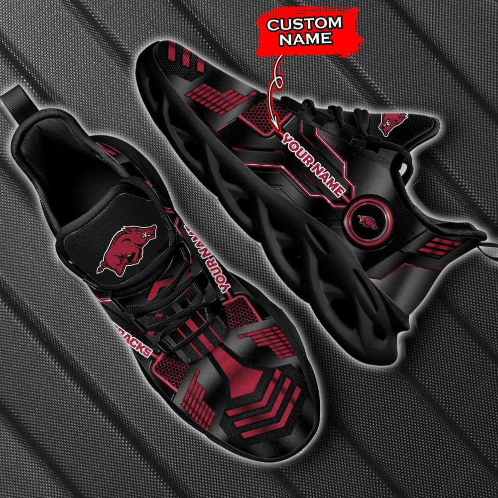 Ideafootwear Arkansas Razorbacks NCAA Max Soul Shoes Sneakers For Men And Women