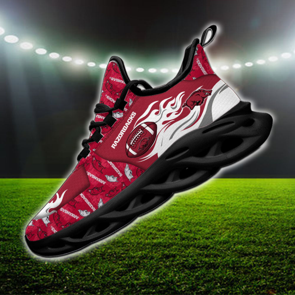Ideafootwear Arkansas Razorbacks NCAA Max Soul Shoes Sneakers For Men And Women
