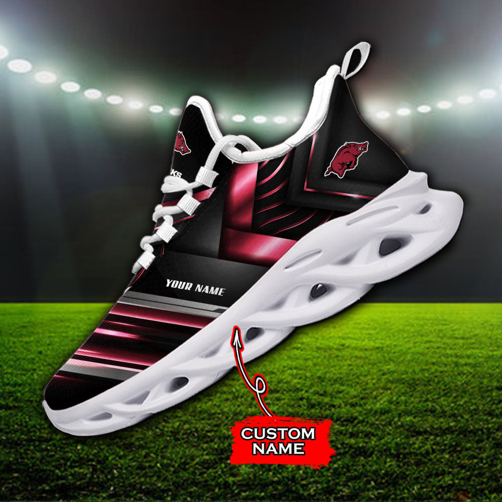 Ideafootwear Arkansas Razorbacks NCAA Max Soul Shoes Sneakers For Men And Women