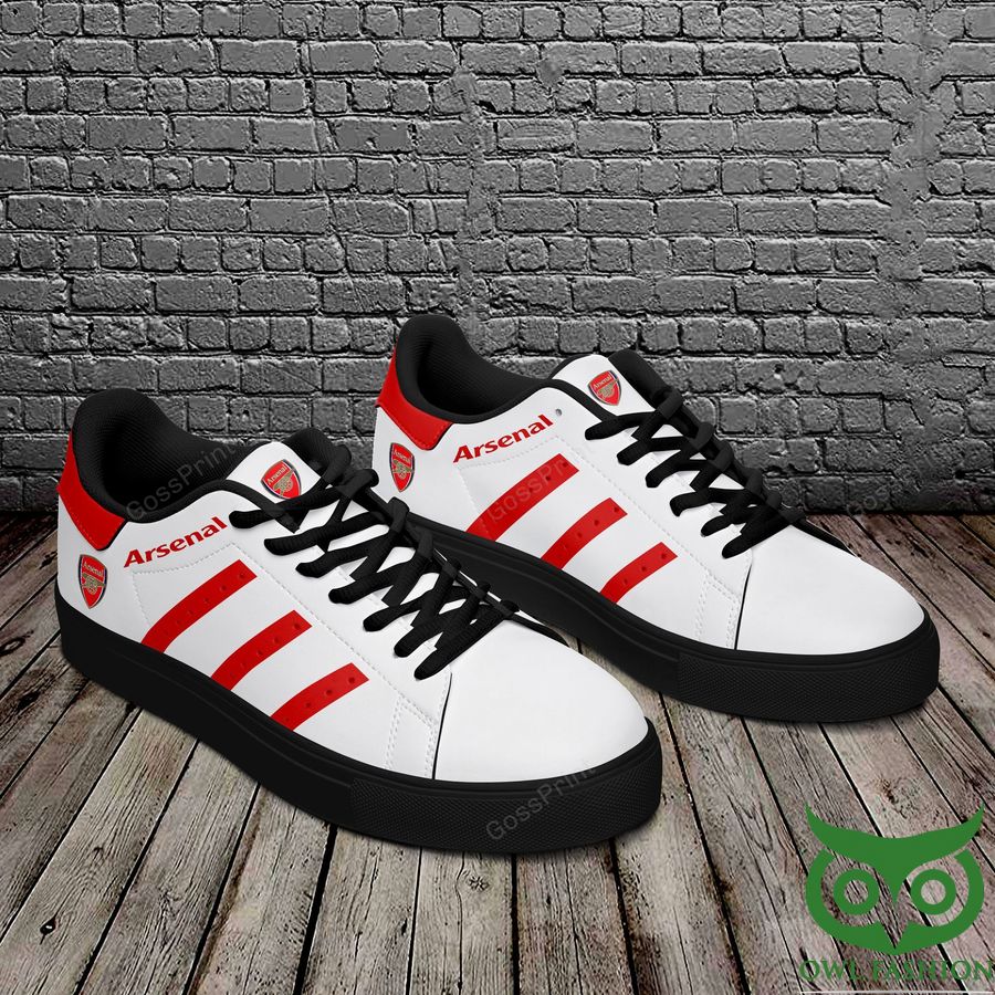 Ideafootwear Arsenal F.C. Skate Stan Shoes Sneakes For Men And Women