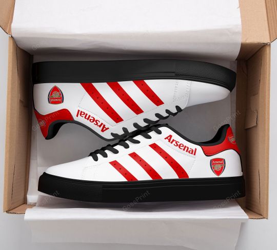 Ideafootwear Arsenal FC Skate Stan Shoes Sneakes For Men And Women