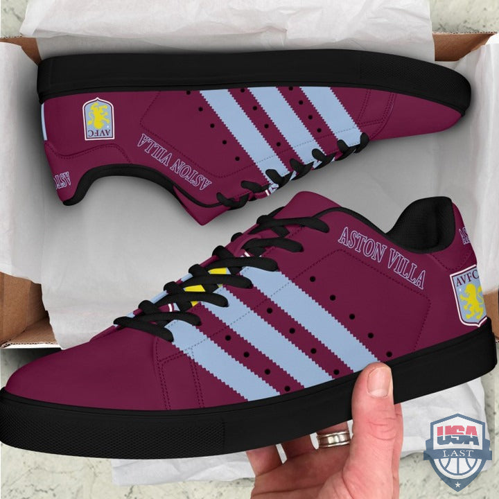 Ideafootwear Aston Villa FC Skate Stan Shoes Sneakes For Men And Women