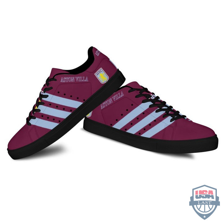 Ideafootwear Aston Villa FC Skate Stan Shoes Sneakes For Men And Women