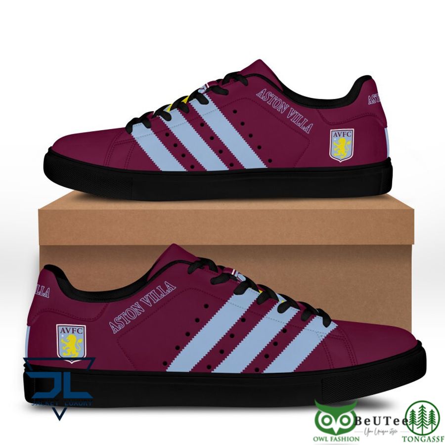 Ideafootwear Aston Villa FC Skate Stan Shoes Sneakes For Men And Women