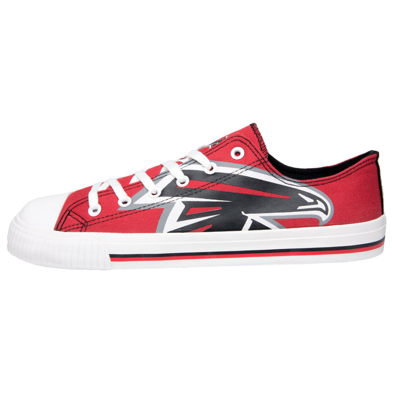 Ideafootwear Atlanta Falcons Low Top Canvas Sneakers Shoes For Men And Women