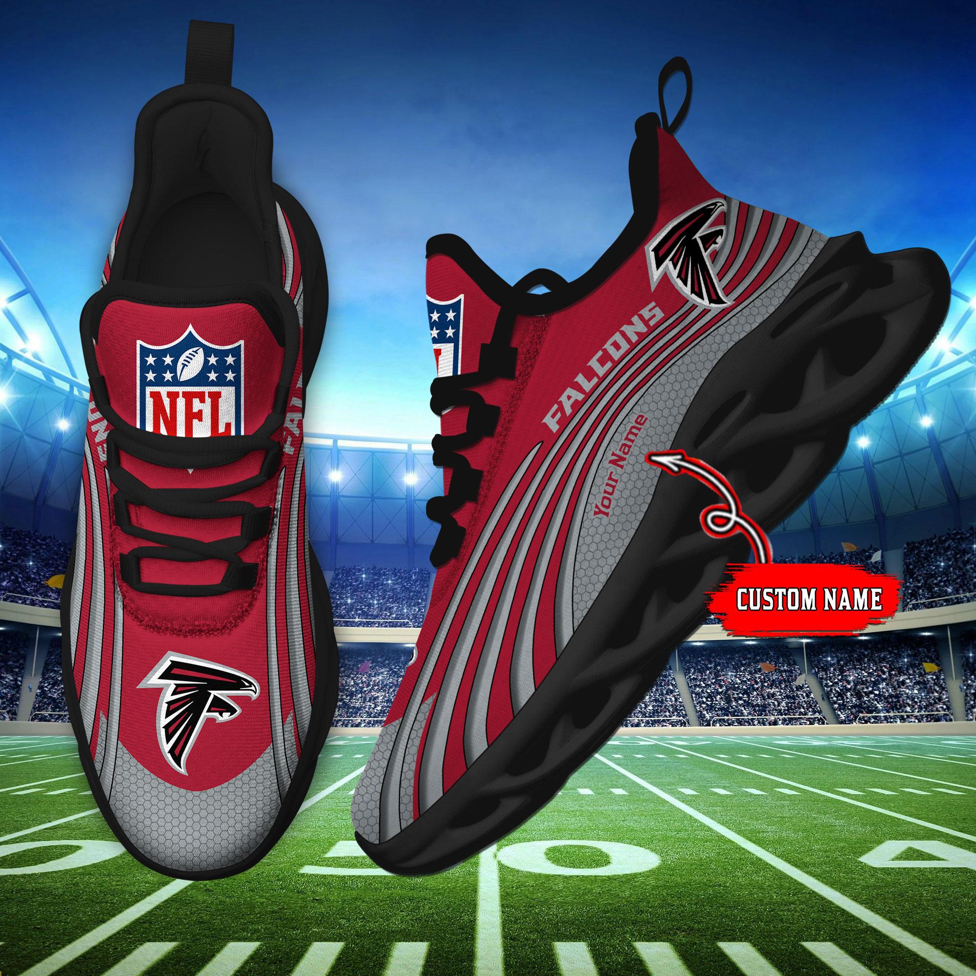 Ideafootwear Atlanta Falcons Max Soul Shoes Sneakers For Men And Women