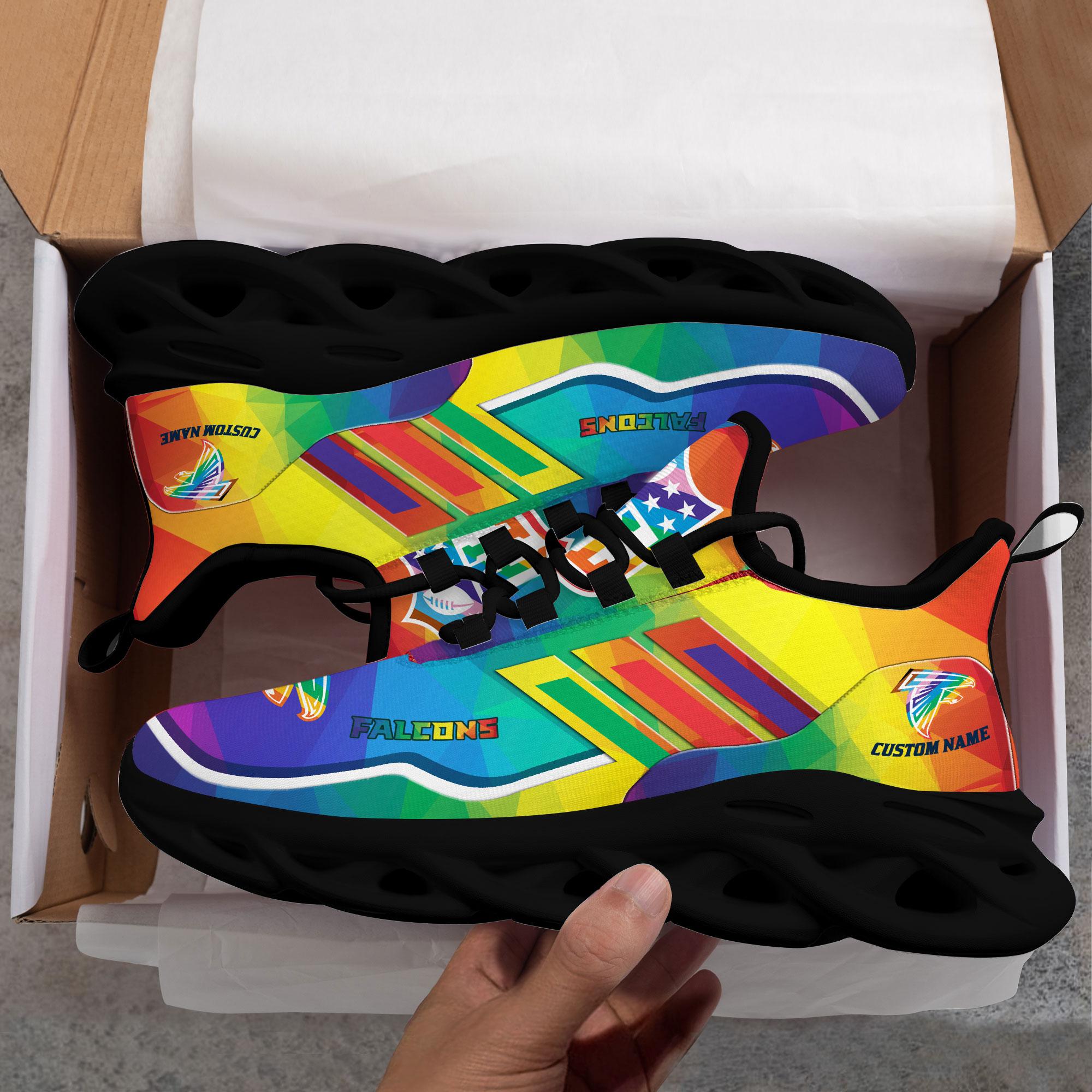 Ideafootwear Atlanta Falcons Max Soul Shoes Sneakers For Men And Women