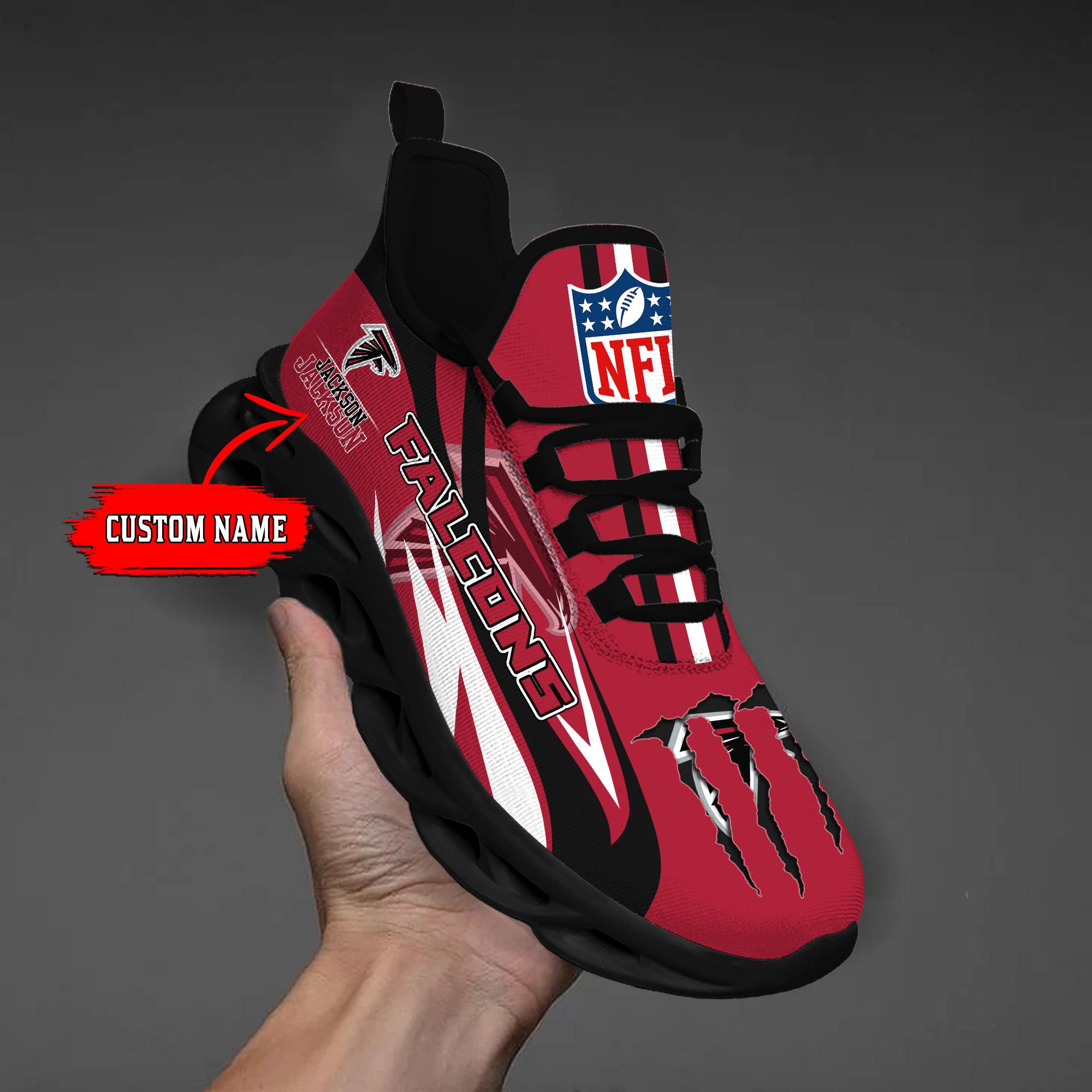 Ideafootwear Atlanta Falcons Max Soul Shoes Sneakers For Men And Women
