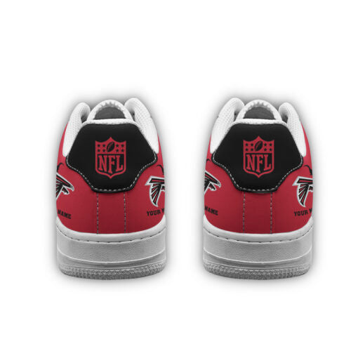 Ideafootwear Atlanta Falcons NFL Air Low-Top Sneakers Shoes For Men And Women