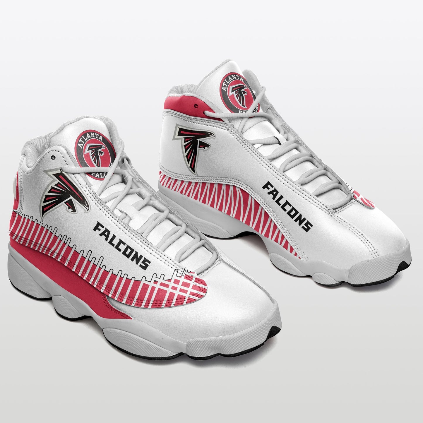 Ideafootwear Atlanta Falcons NFL AJ13 Sneakers Shoes For Men And Women