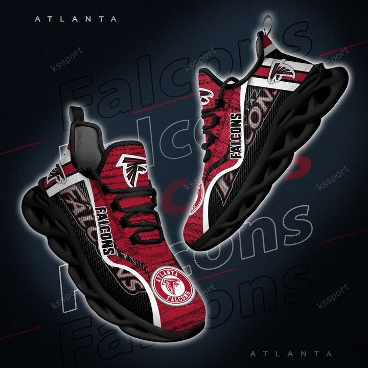 Ideafootwear Atlanta Falcons NFL Max Soul Shoes Sneakers For Men And Women