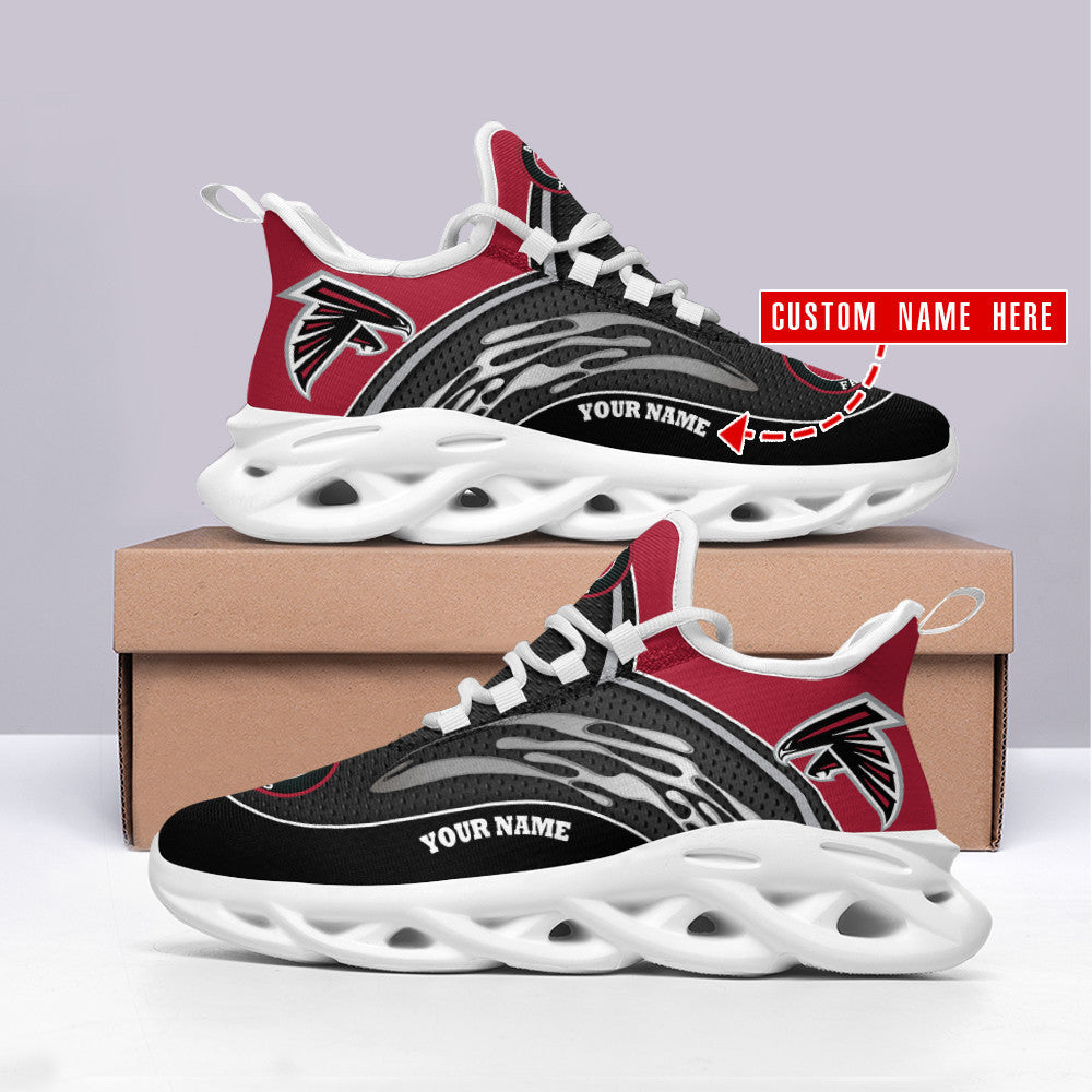 Ideafootwear Atlanta Falcons NFL Max Soul Shoes Sneakers For Men And Women