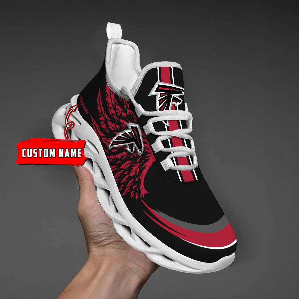 Ideafootwear Atlanta Falcons NFL Max Soul Shoes Sneakers For Men And Women