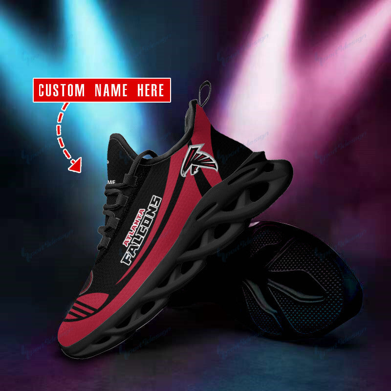 Ideafootwear Atlanta Falcons NFL Max Soul Shoes Sneakers For Men And Women