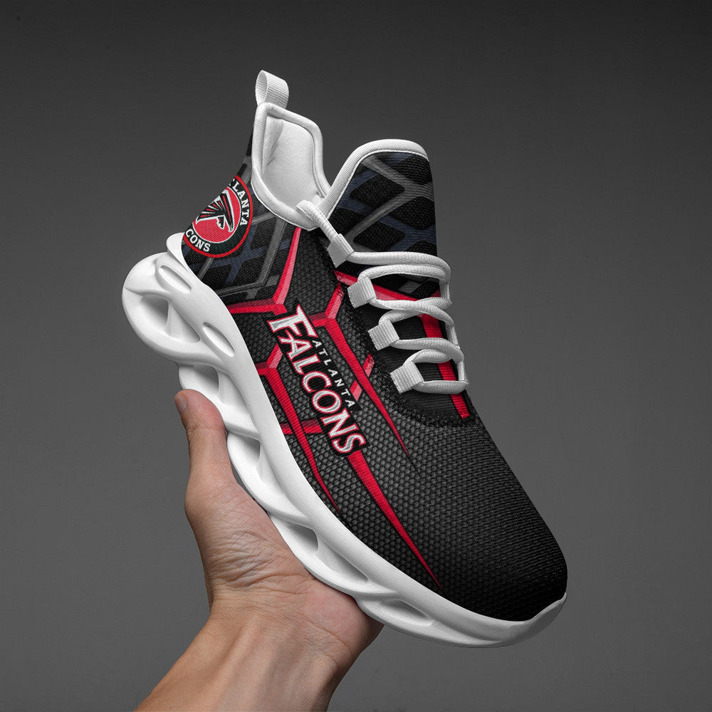 Ideafootwear Atlanta Falcons NFL Max Soul Shoes Sneakers For Men And Women