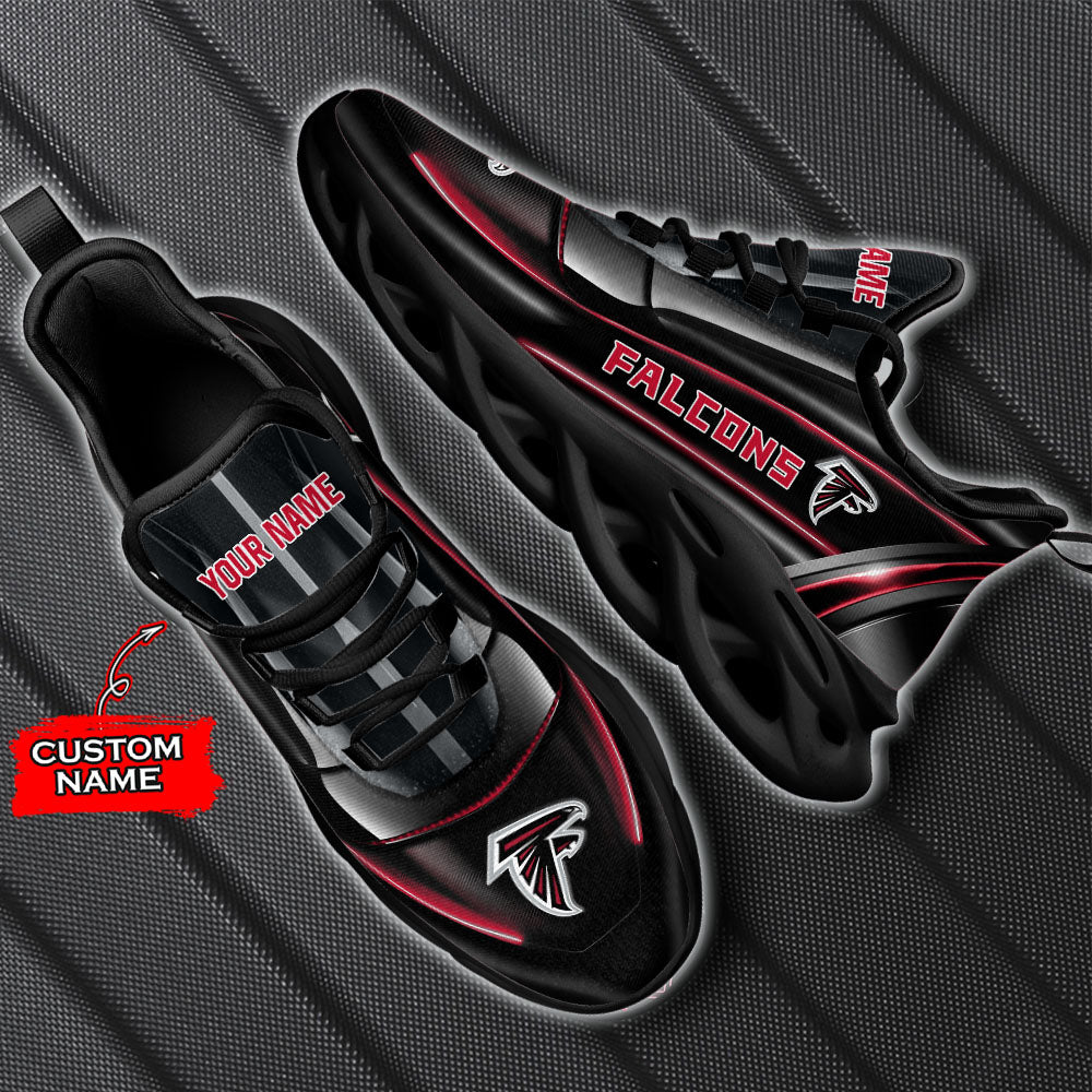 Ideafootwear Atlanta Falcons NFL Max Soul Shoes Sneakers For Men And Women