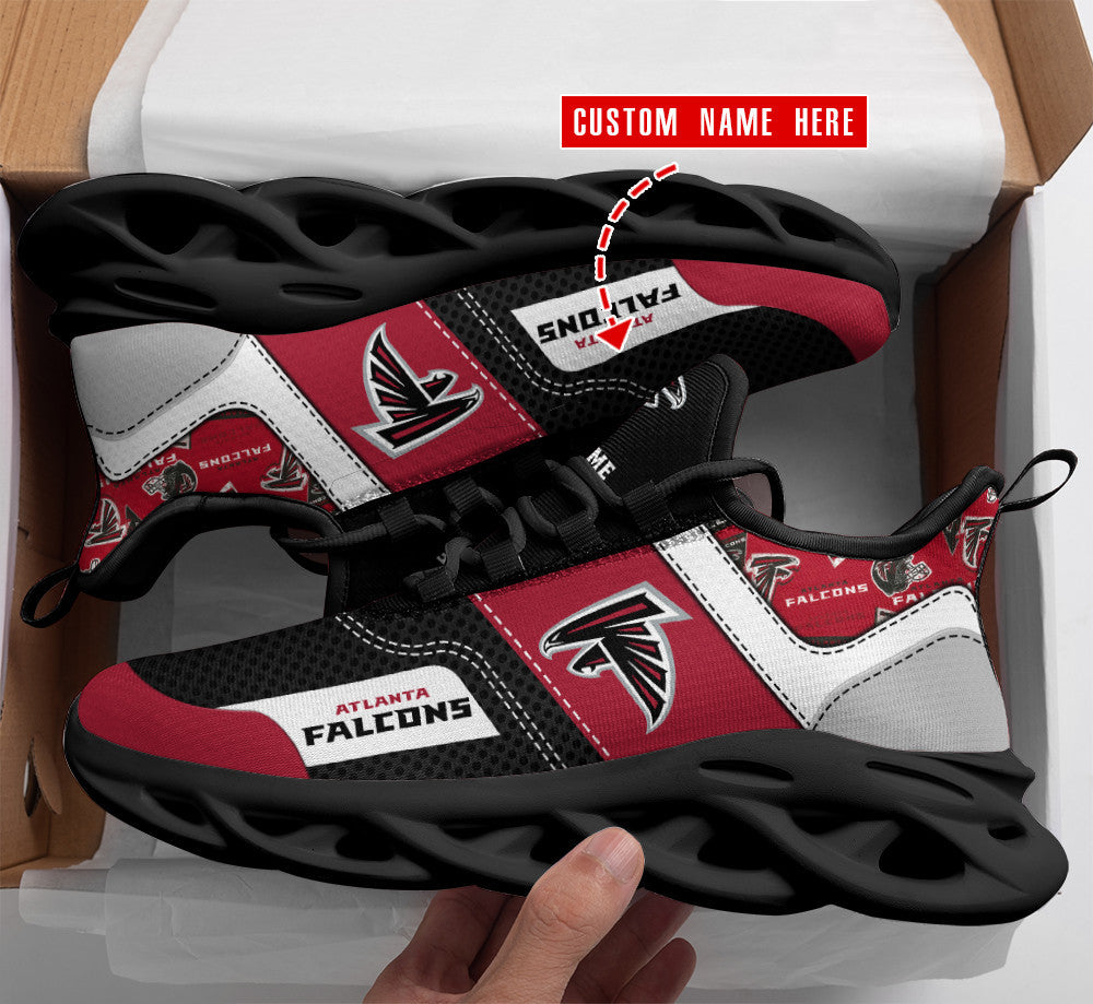 Ideafootwear Atlanta Falcons NFL Max Soul Shoes Sneakers For Men And Women
