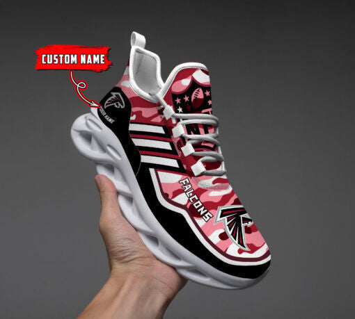 Ideafootwear Atlanta Falcons NFL Max Soul Shoes Sneakers For Men And Women