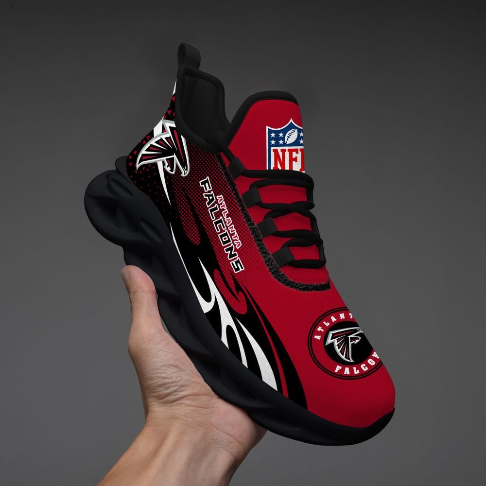 Ideafootwear Atlanta Falcons NFL Max Soul Shoes Sneakers For Men And Women