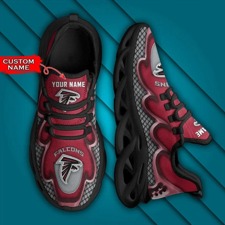 Ideafootwear Atlanta Falcons NFL Max Soul Shoes Sneakers For Men And Women