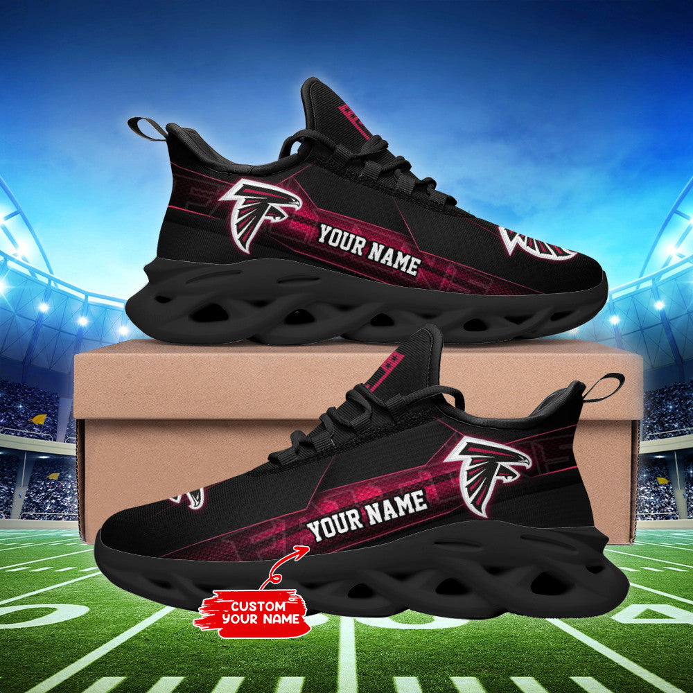 Ideafootwear Atlanta Falcons NFL Max Soul Shoes Sneakers For Men And Women