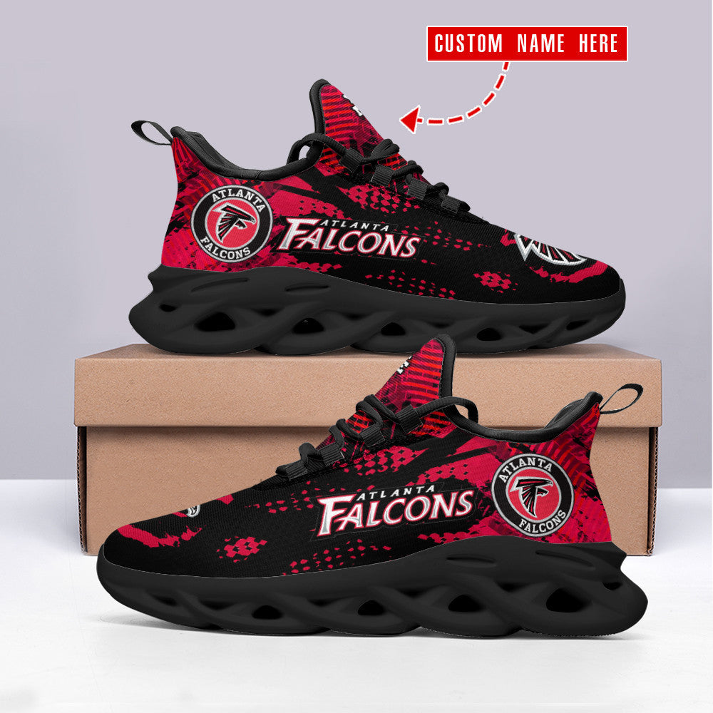 Ideafootwear Atlanta Falcons NFL Max Soul Shoes Sneakers For Men And Women